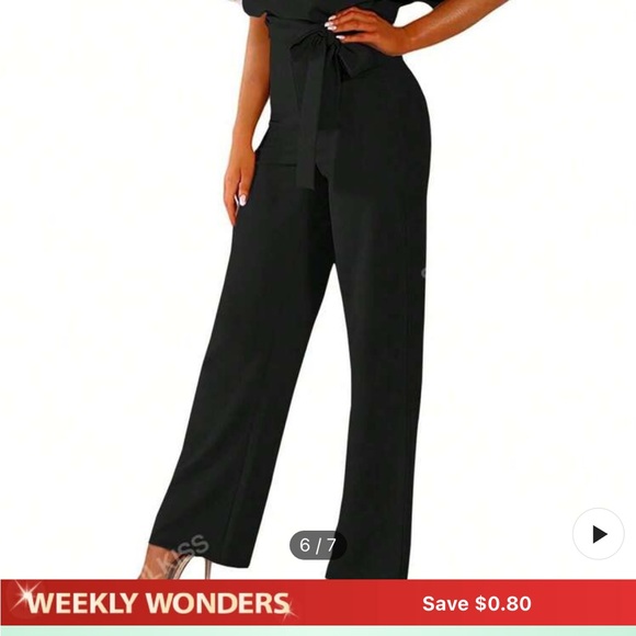 Black jumpsuit. Never worn - Picture 3 of 3